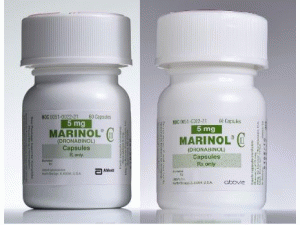 Marinol Dronabinol 5mg online in Deutschland.THC Kapseln 5 mg (NRF 22.07.) von . Cannabis-Extrakt mit 5 % THC und 0 % CBD.